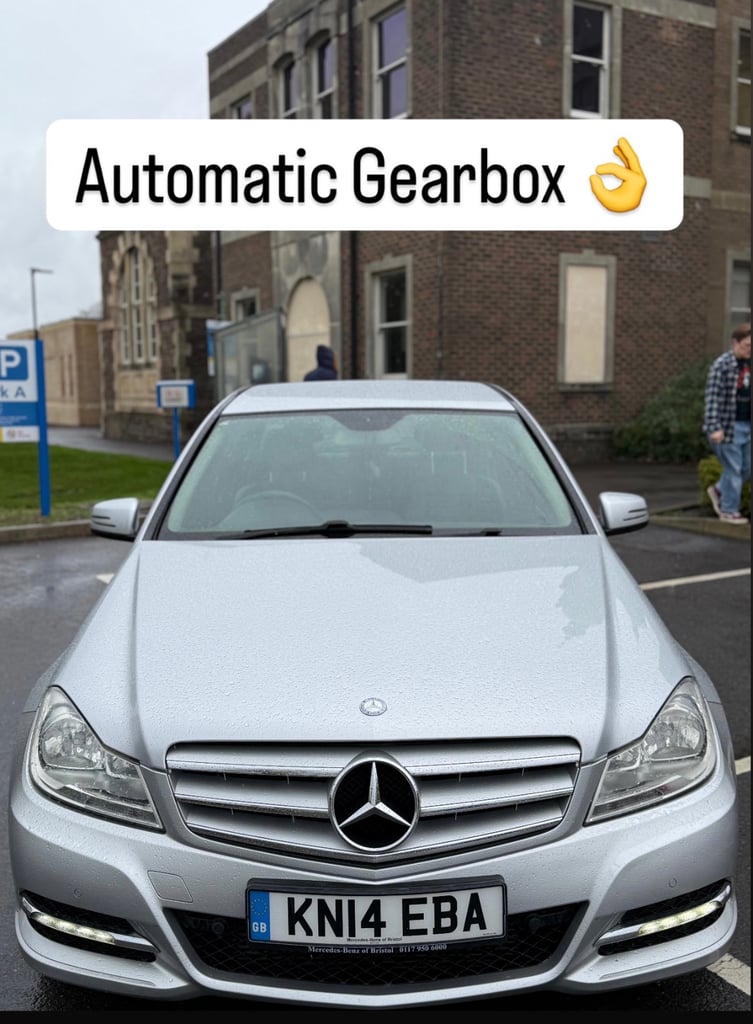 Mercedes-Benz, C CLASS, Saloon, 2014, automatic 7G 2.200 (cc), 4 doors-Fresh mot !