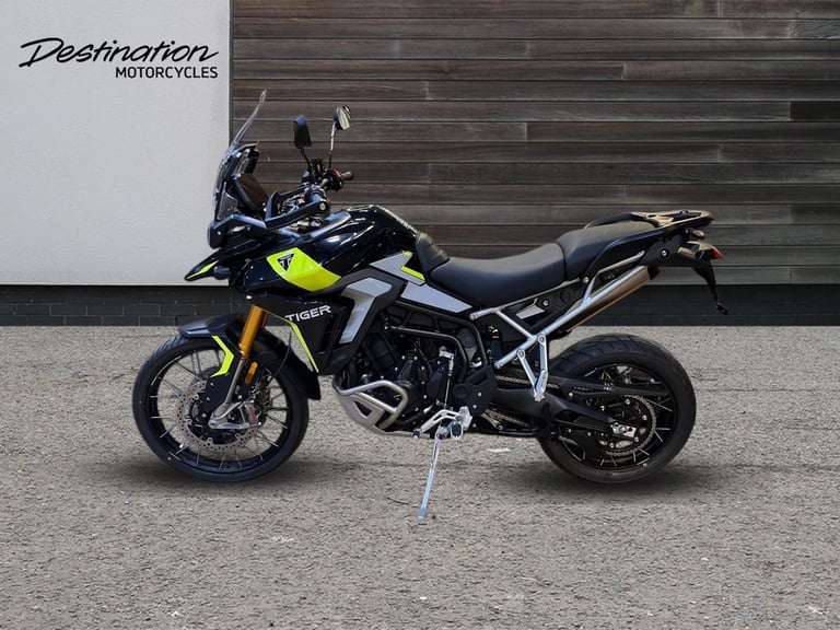 2025 Triumph Tiger 900 RALLY PRO STANDARD TWIN COLOUR Petrol black 6 Speed