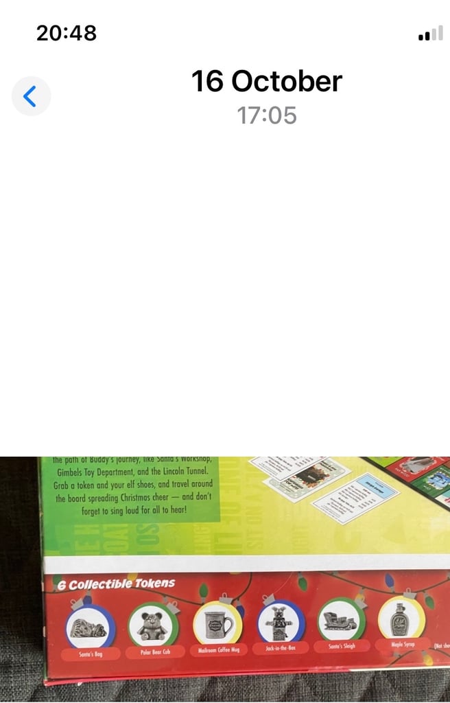 Monopoly Elf Board Game