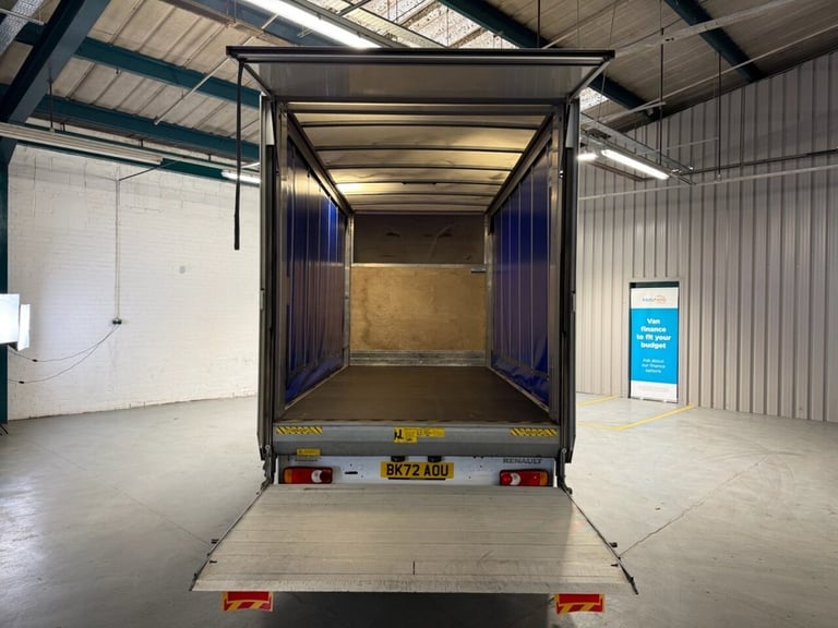2023 72 RENAULT TRUCKS MASTER 2.3 DIESEL LUTON CURTAIN SIDE 4.2M CITILOADER TRUC