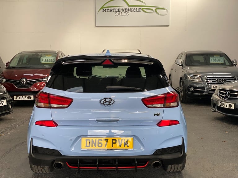 2017 Hyundai i30 2.0 T-GDi N Performance Euro 6 (s/s) 5dr HATCHBACK Petrol Manual