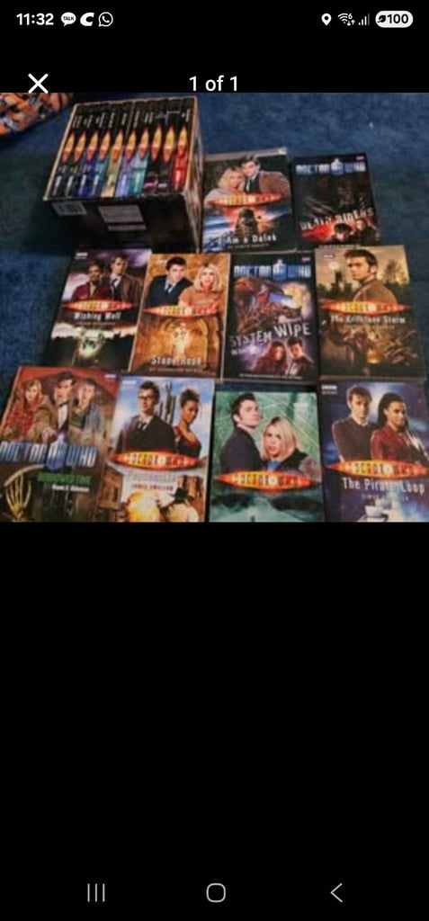 Doctor who books all vgc