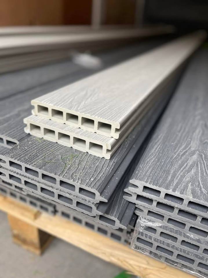 image for Hollow Composite Decking Boards | Lightweight & Durable | Perfect for Modern Outdoor Spaces