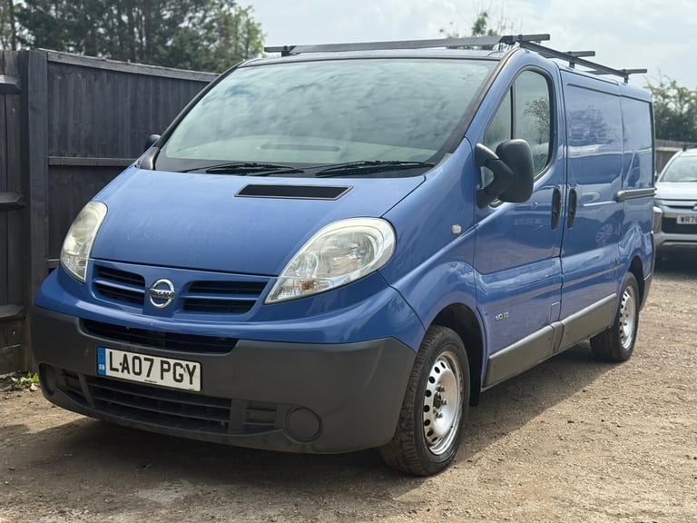 2007 Nissan Primastar 2.0 dCi SE Van 115ps + ONLY 88K  PANEL VAN Diesel Manual