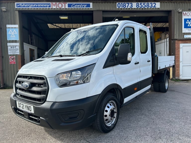 2021 Ford Transit Tipper 2.0 130 Twin Rear Wheel Double Cab 43k miles
