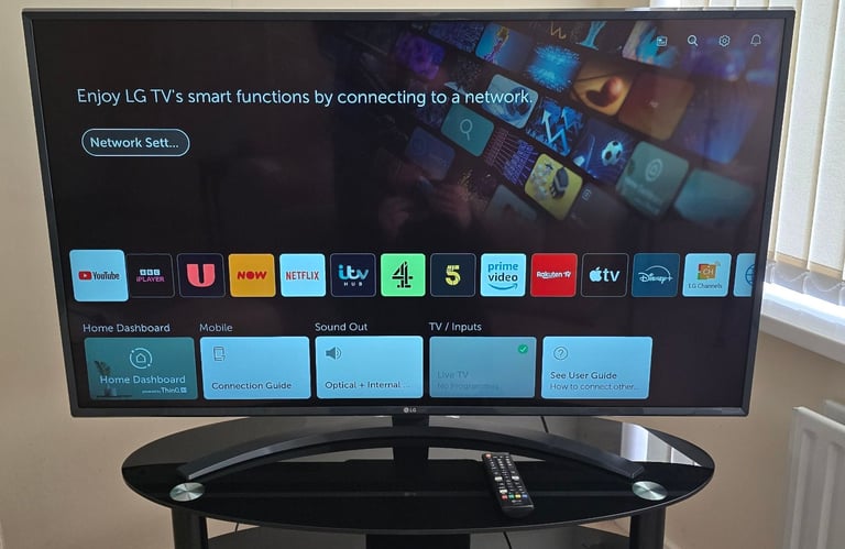 image for LG 49 inch Ultra HD 4K Flat Screen Smart TV