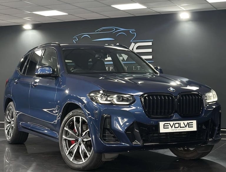 2022 22 BMW X3 2.0 20I MHT M SPORT SUV 5DR PETROL HYBRID AUTO XDRIVE EURO 6 (S/S