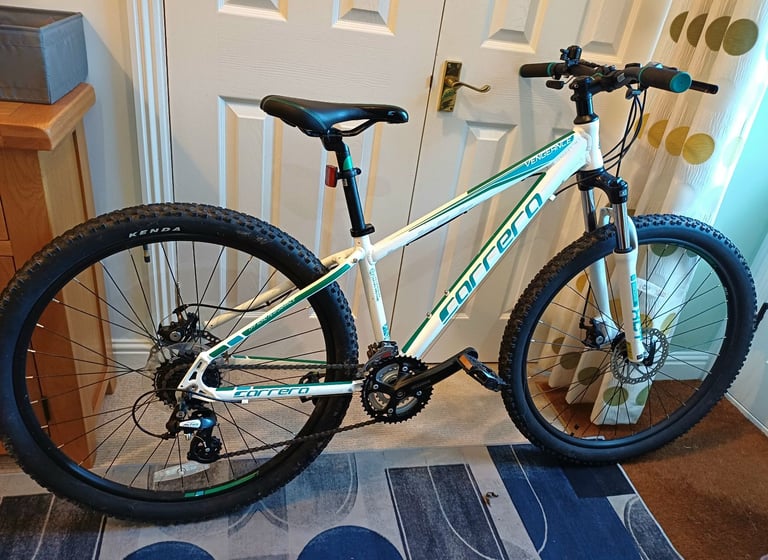 image for Carrera Vengeance Women’s Mountain Bike - White - Small Frame - (14”)