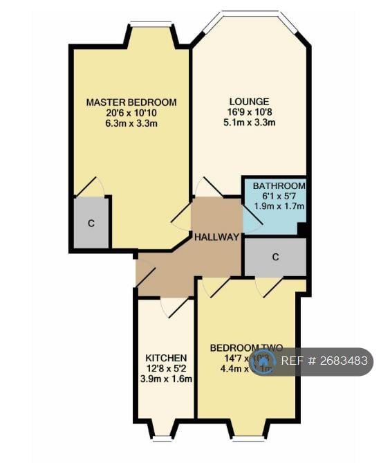 2 bedroom flat in Boyd Street, Glasgow, G42 (2 bed) (#2683483)