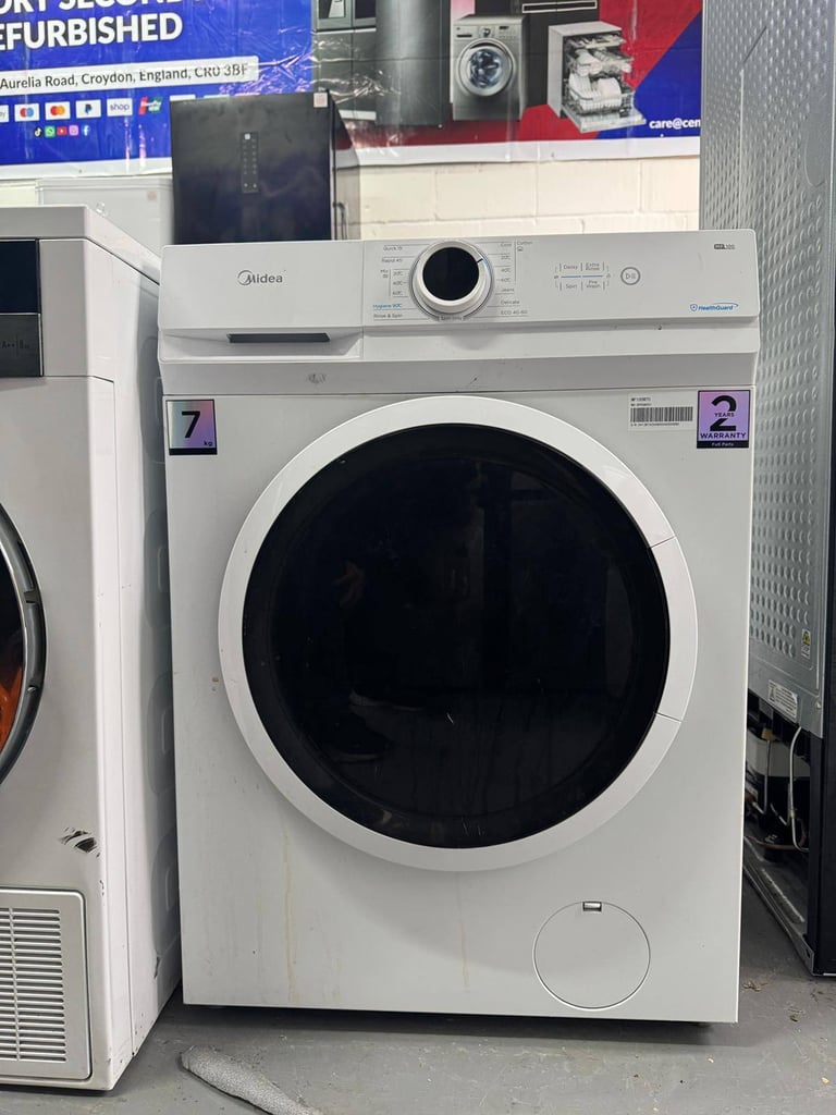  Midea Freestanding Washing Machine – 7kg | MF100W70