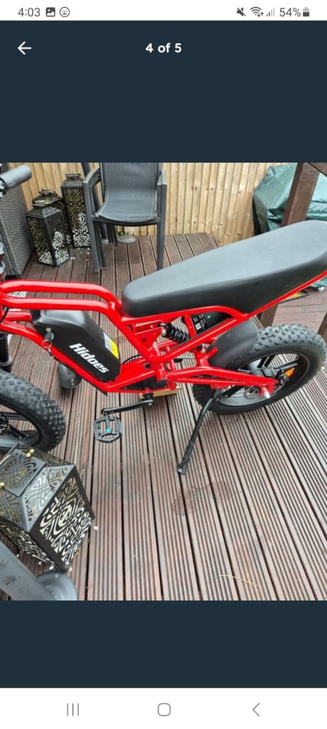 Brand new still in the box electric fat bike