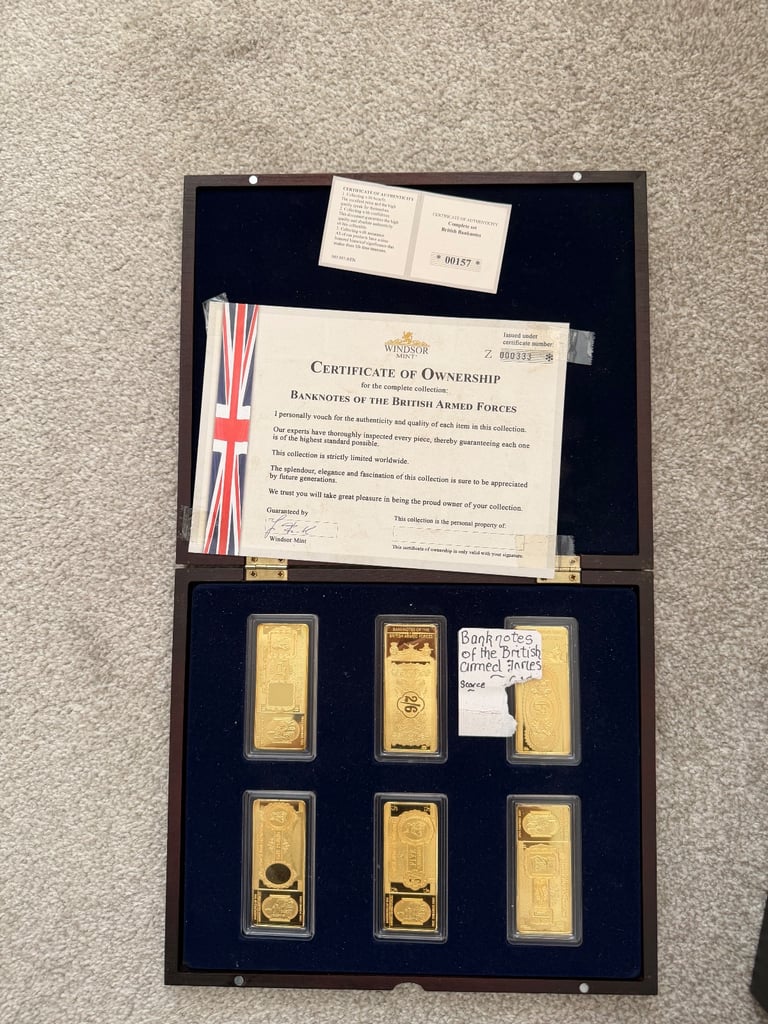 Collection of coin sets 