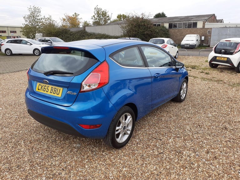 2015 Ford Fiesta 1.25 82 Zetec 3dr HATCHBACK PETROL Manual