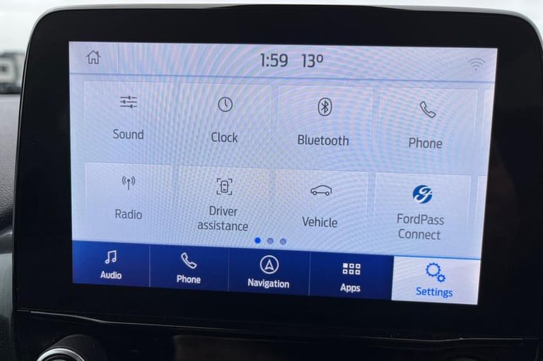 2022 Ford Fiesta 1.0 EcoBoost Hybrid mHEV 125 ST-Line 5dr bluetooth dab radio reversing sens Hatc...