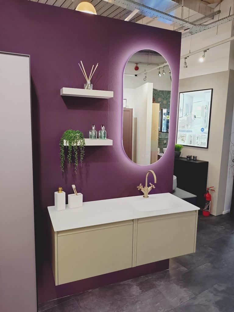 Dansani YOU! 120cm Vanity Set Light Green *Manufacturers Ex-display* RRP £5820