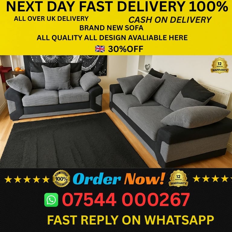 image for Fresh Stock Just In – Corner & 3+2 Sofa Collection
