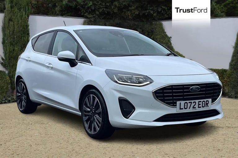 2022 Ford Fiesta 1.0 EcoBoost Hybrid mHEV 125 Titanium X 5dr HATCHBACK PETROL Manual