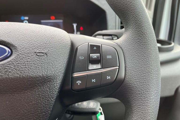 2024 Ford Transit 350 Leader L4 H3 ELWB High Roof RWD 2.0 EcoBlue 130ps, PLY LINED, STEEL SPA Pan...
