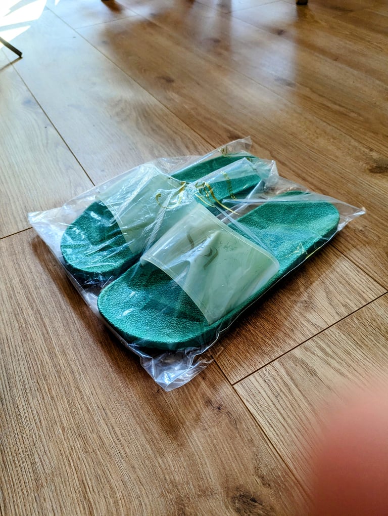 Brand New Green flip flopsBrand New Green flip flops