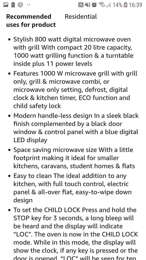 image for Brand-new microwave for sale 