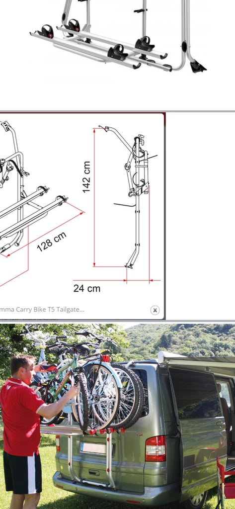 Fiamma bike rack Gumtree