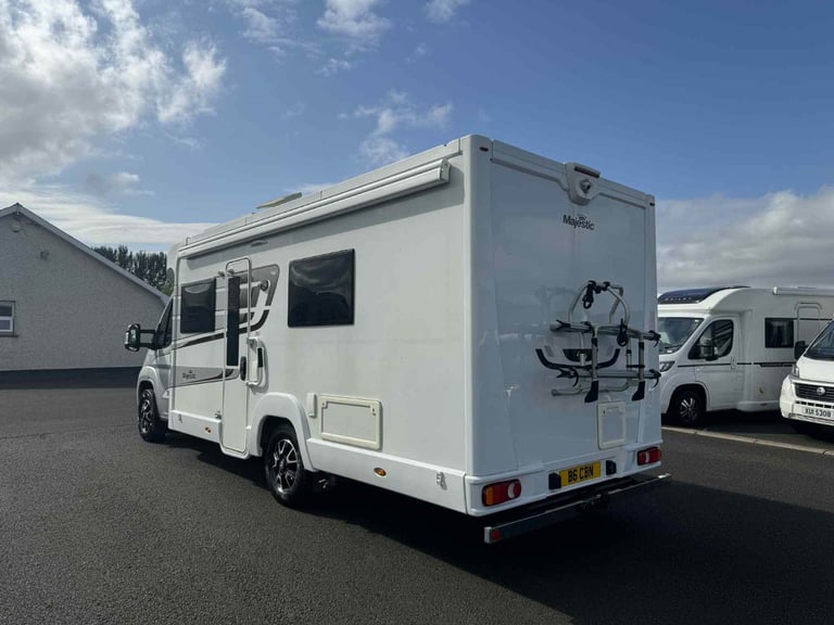 2018 ELDDIS MAJESTIC 285 4 BERTH FIXED BEDS MOTORHOME WITH ONLY 29K MILES ANDERSON MOTORHOME SALES