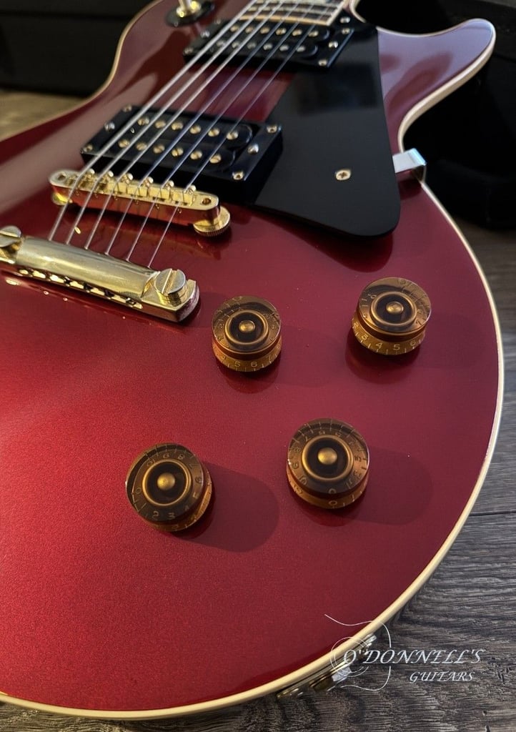 Gibson Custom Shop 1 of 25 LTD ED Les Paul Standard *Jimmy Page #3* Candy Apple Red over Gold Top