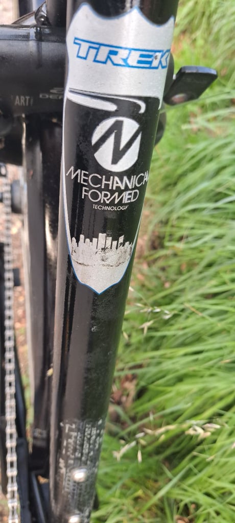 Trek Manhattan large hybrid classic aluminium frame road bike 