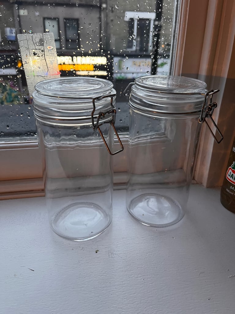 1L mason jars 