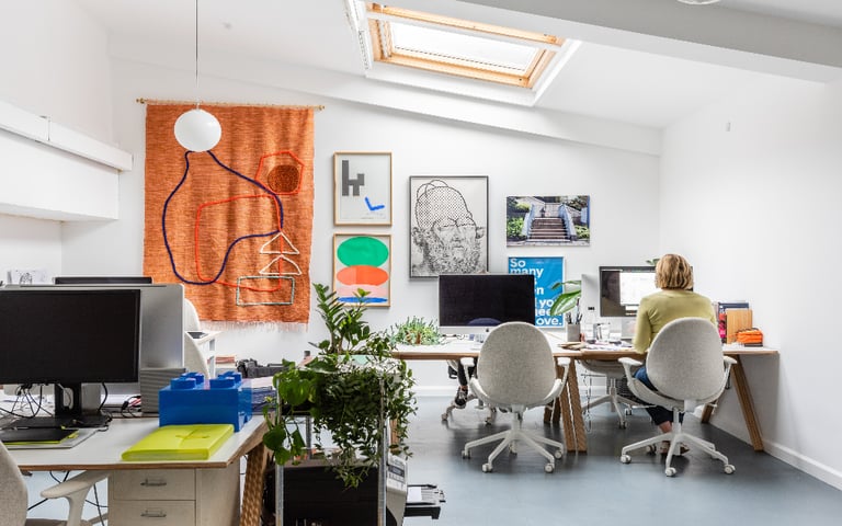 Large Private Office Spaces to Rent Hackney E8 | Hackney Downs Studios