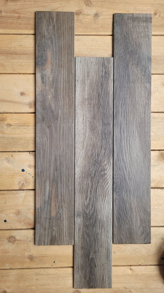image for 90 x 15cm Italian Porcelain Wood Effect Tiles