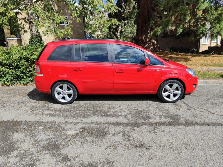 Vauxhall, ZAFIRA only 43k 7 seater, MPV, 2013, Manual, 1598 (cc), 5 doors