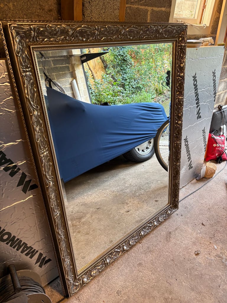 image for Very large bevel edge mirror 