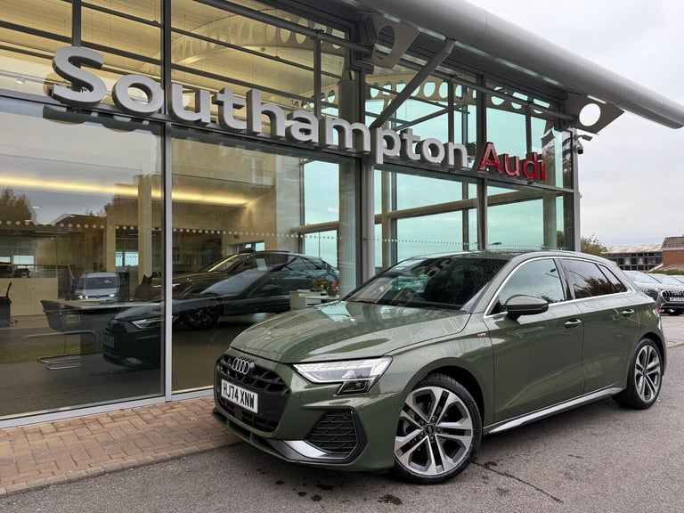 2025 Audi A3 1.5 TFSI 35 S line Sportback 5dr Petrol S Tronic Euro 6 (s/s) (150 ps) HATCHBACK Pet...