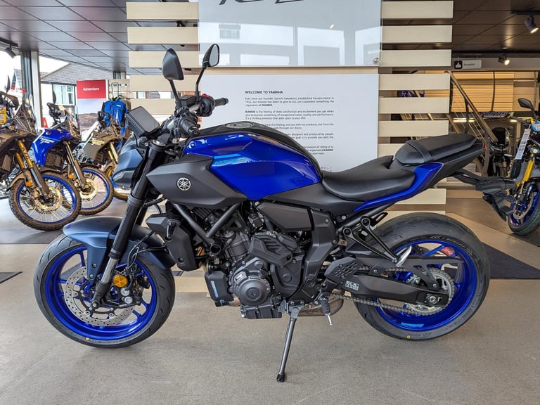 NEW Yamaha MT07 Y-AMT Auto (Icon Blue). £8,054 On The Road (No Added Fees)