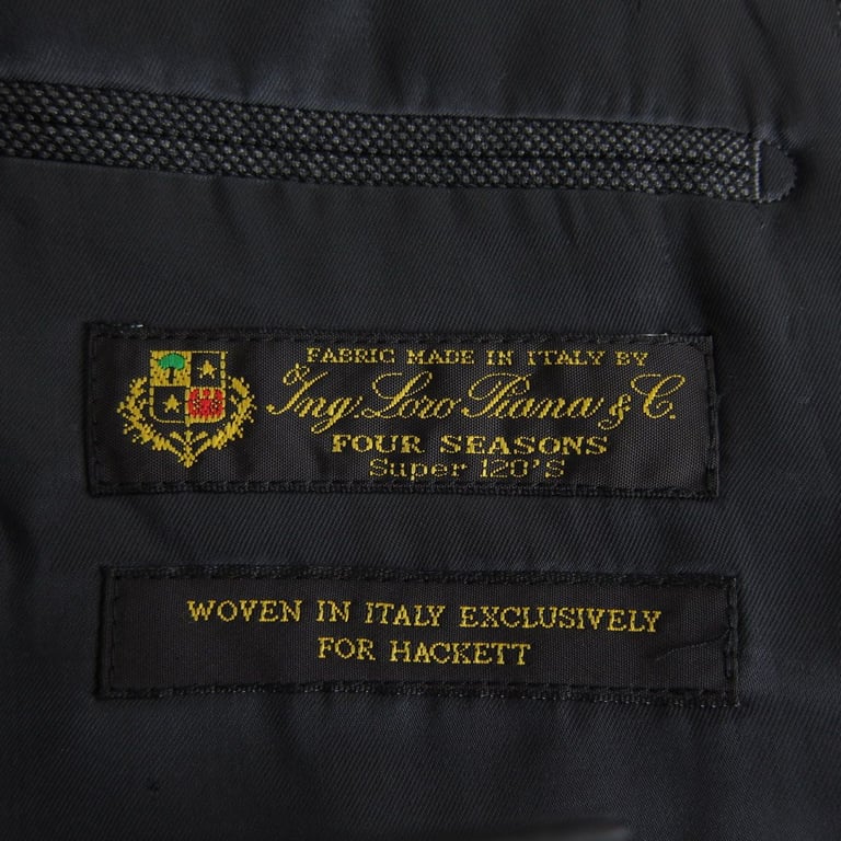 HACKETT LONDON MENS - DARK GREY JACKET RRP: £450