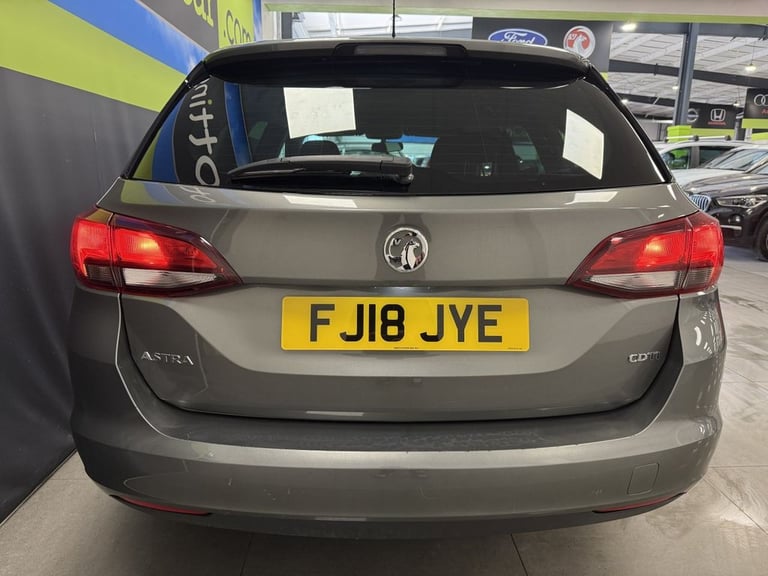 2018 Vauxhall Astra 1.6 CDTi ecoFLEX Design Sports Tourer 5dr Diesel Manual Euro 6 (s/s) (110 p E...