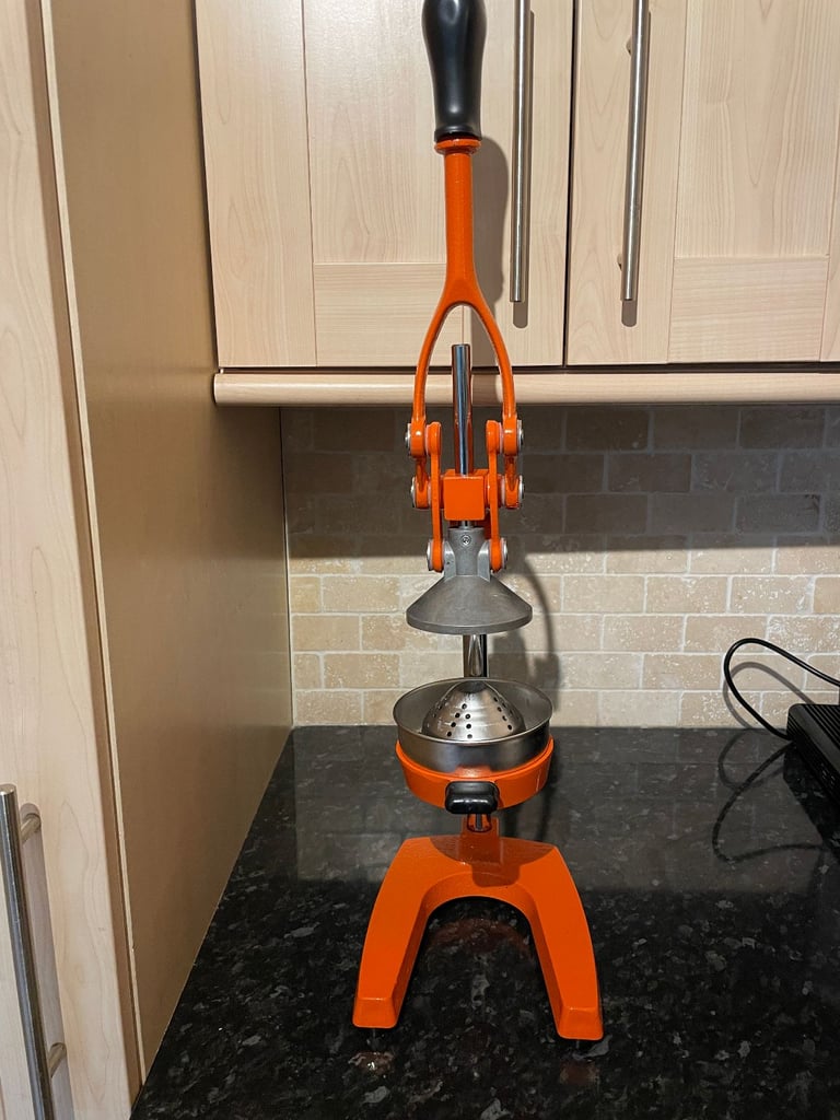 image for Cast Iron Orange Manual Juicer