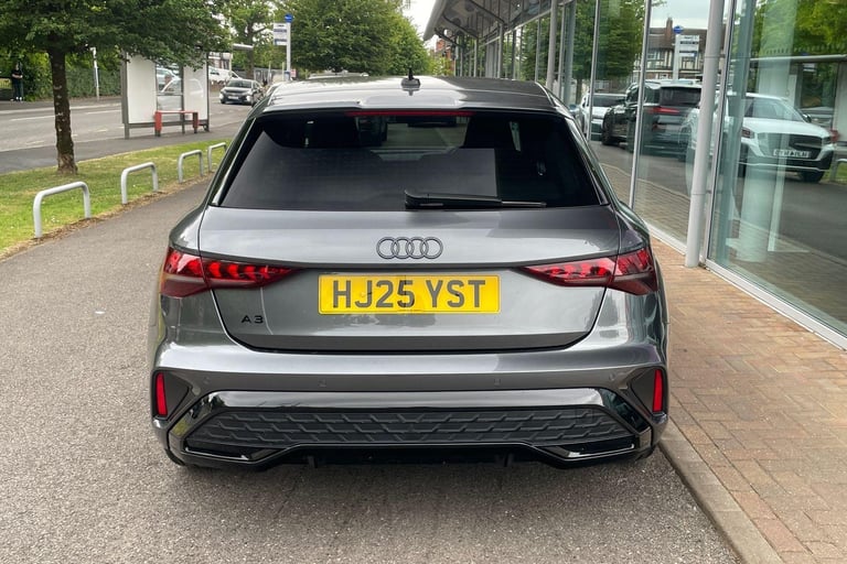  Audi A3 1.5 TFSI 35 Black Edition Sportback 5dr Petrol S Tronic Euro 6 (s/s) (150 p Petrol Autom...