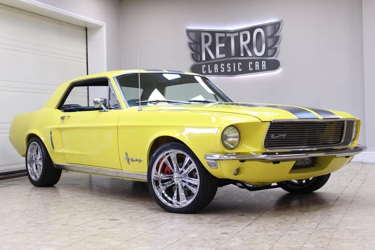 1968 Ford Mustang Coupe 351 V8 Restomod Auto - Huge Spec & Upgraded 