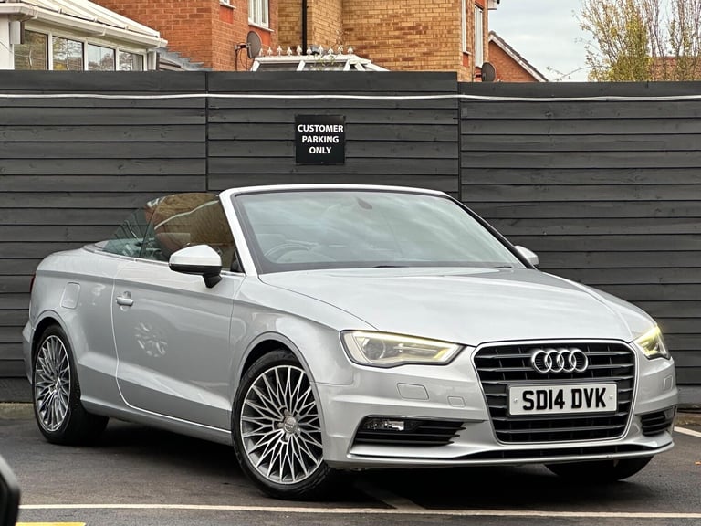 2014 Audi A3 Cabriolet 1.4 TFSI CoD Sport Euro 6 (s/s) 2dr CONVERTIBLE Petrol Manual
