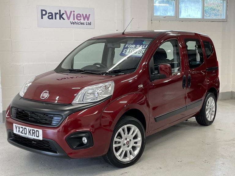 FIAT QUBO 1.4 1.4 77hp Lounge WAV wheelchair accessible vehicle 2020