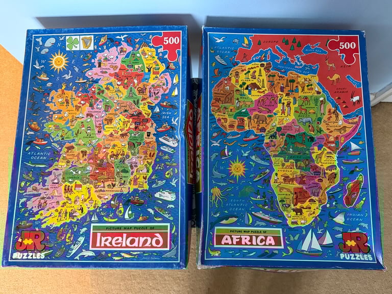 2 Jigsaws 500 pieces