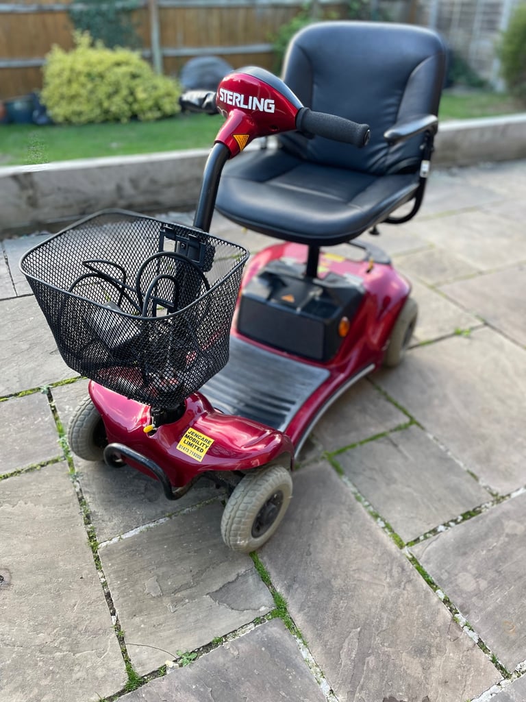 image for Compact mobility scooter, folds down to go in car boot 