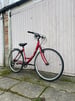 Women’s red Apollo hybird bike 28 wheels ready to ride 