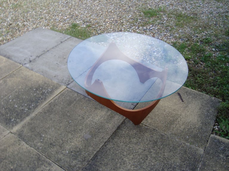 image for Round Glass coffee table