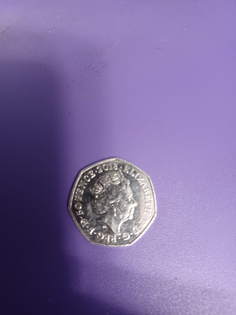 Rare 'The Tailor Of Gloucester' 50p Collectors  Coin