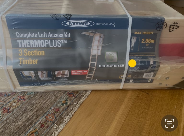 Werner 2.86m Loft ladder (still in package) 