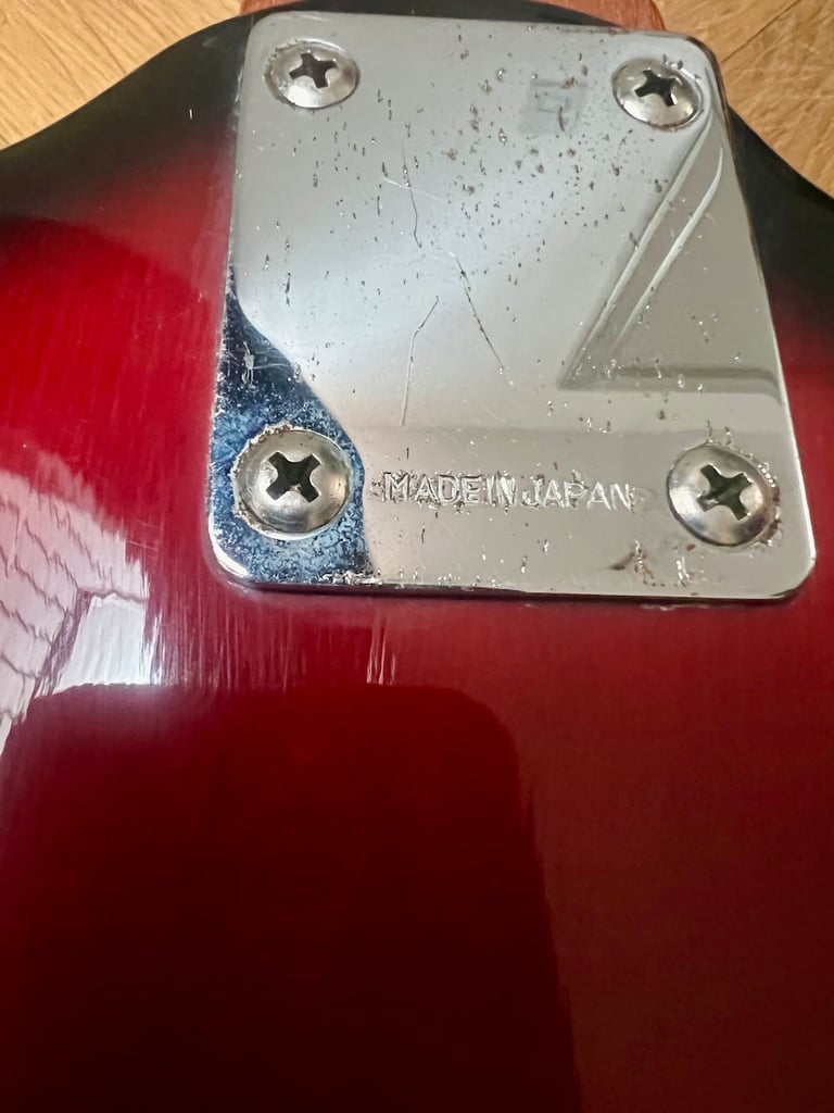 Teisco / Hy-Lo Guitar, 1960's, Japanese Two Pickups, Redburst