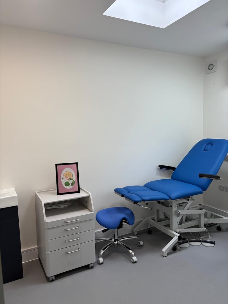 Clinical & Treatment Rooms to Rent – Crouch End N8 | Podiatry & Sports Injury Clinic